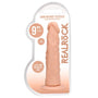 RealRock Realistic 9 in. Dildo With Suction Cup Beige - Royal Sins