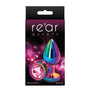 Rear Assets Metal Anal Plug Medium Multicolor/Pink - Royal Sins