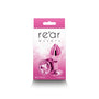 Rear Assets Metal Anal Plug Small Pink - Royal Sins