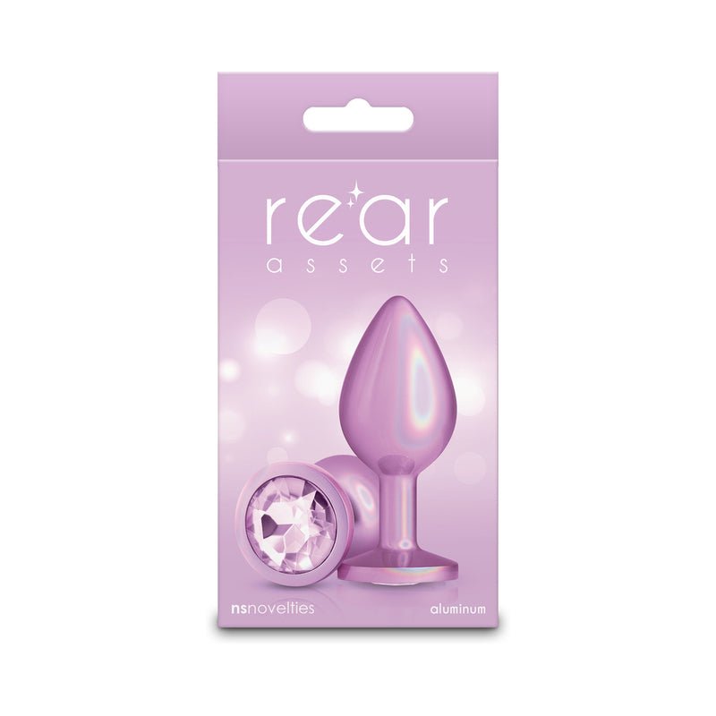 Rear Assets Metal Plug Iridescent Pink Medium - Royal Sins