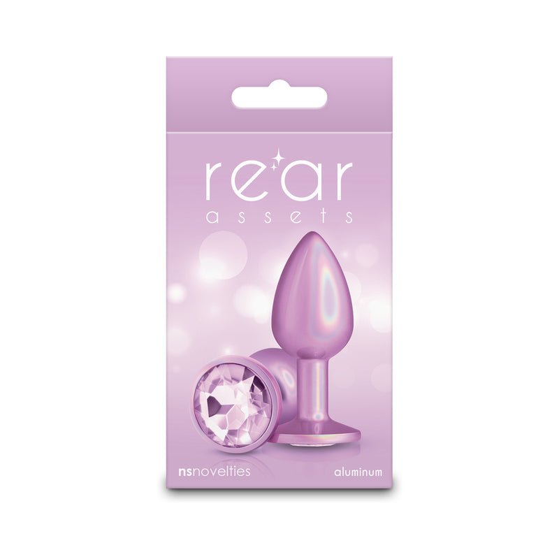 Rear Assets Metal Plug Iridescent Pink Small - Royal Sins