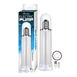 Rechargeable Clear Electric Pump With C ring and Extra Gasket - Royal Sins
