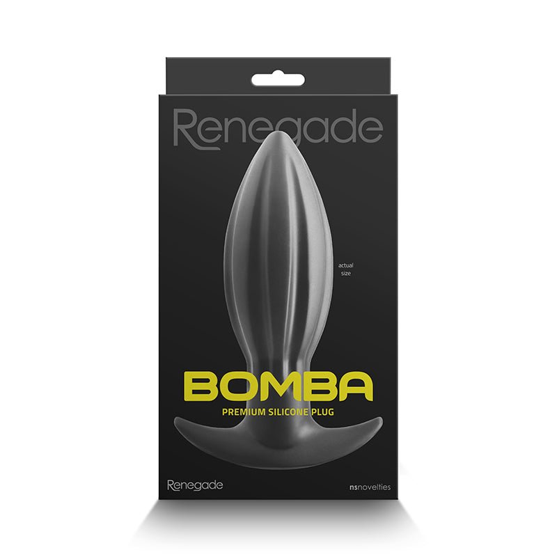 Renegade Bomba Anal Plug Large - Royal Sins
