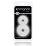 Renegade Double Stack Cock Rings 2 - Pack Clear - Royal Sins