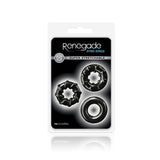Renegade Dyno Rings 3 - Pack Black - Royal Sins