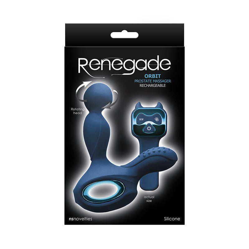 Renegade Orbit Prostate Massager Blue - Royal Sins