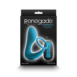Renegade Slingshot II Cock Ring & Prostate Stimulator Teal - Royal Sins