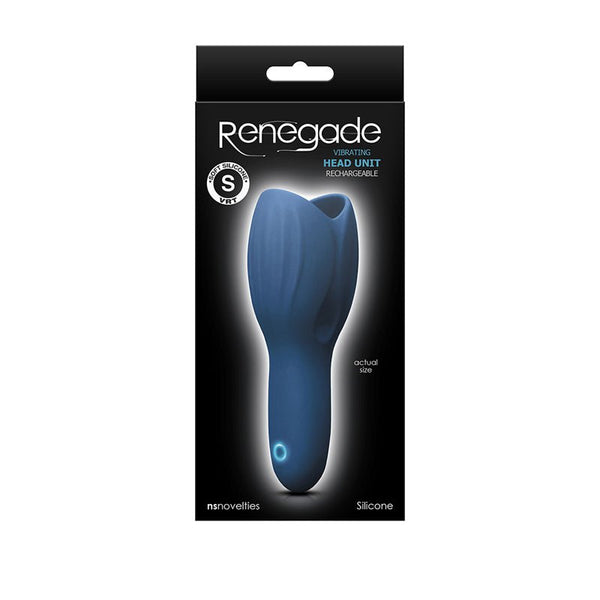 Renegade Vibrating Head Unit Blue - Royal Sins
