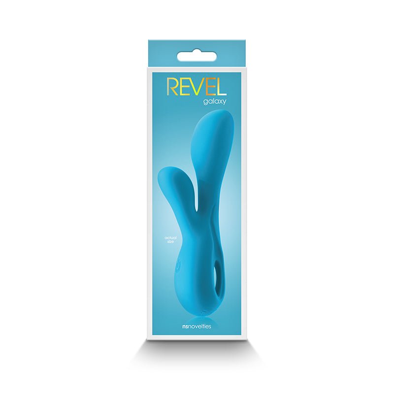 Revel Galaxy Dual Stimulator Blue - Royal Sins