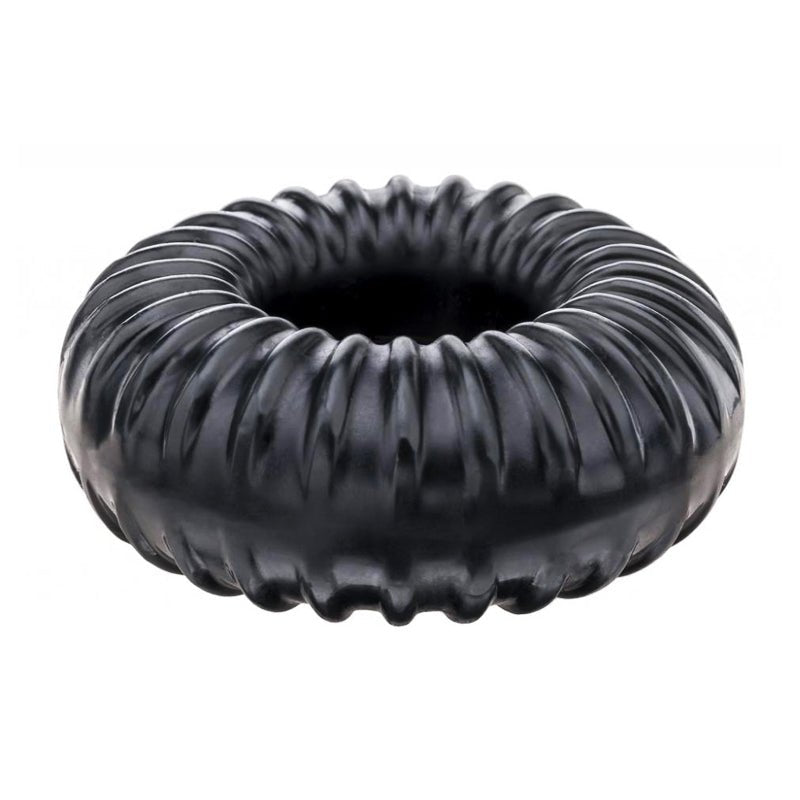 Ribbed Ring - Black - Royal Sins