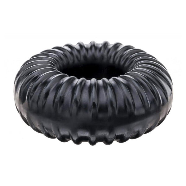 Ribbed Ring - Black - Royal Sins