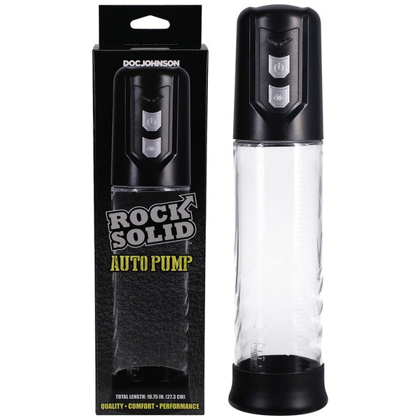 Rock Solid Auto Pump Black/Clear - Royal Sins
