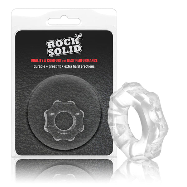 Rock Solid Gear Clear C Ring in a Clamshell - Royal Sins