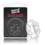 Rock Solid Gear Clear C Ring in a Clamshell - Royal Sins