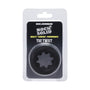 Rock Solid The Twist Silicone C - Ring Black - Royal Sins