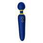ROMP Flip Rechargeable Silicone Wand Massager Blue - Royal Sins