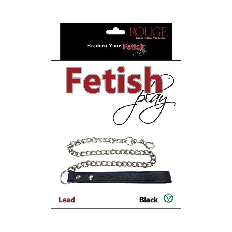 Rouge Fetish Play Vegan Leash Black - Royal Sins