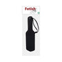 Rouge Fetish Play Vegan Paddle Black - Royal Sins