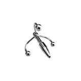 Rouge Stainless Steel Crown Penis Plug In Clamshell - Royal Sins