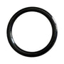 Rouge Stainless Steel Round Cock Ring 45mm Black - Royal Sins