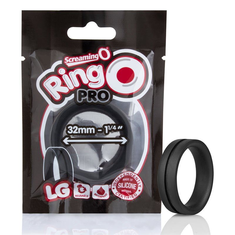 Screaming O RingO Pro Lg Black - Royal Sins