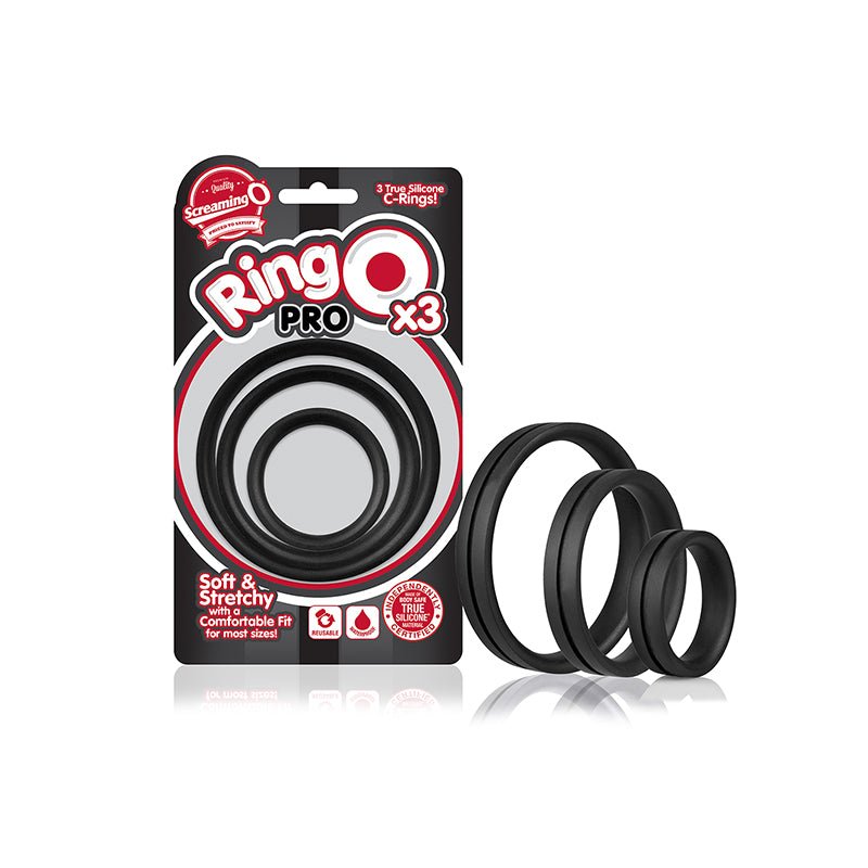 Screaming O RingO Pro x3 - Black - Royal Sins