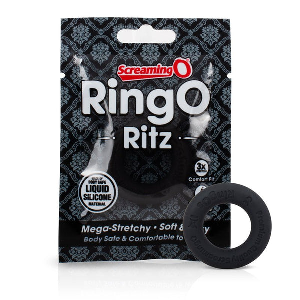 Screaming O RingO Ritz - Black - Royal Sins