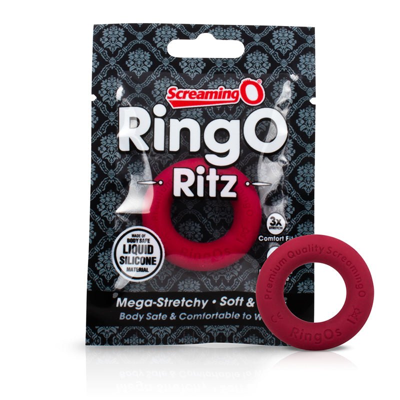 Screaming O RingO Ritz - Red - Royal Sins