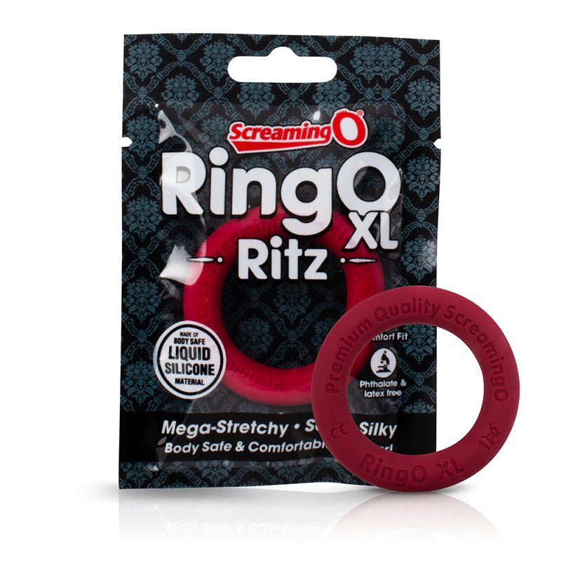 Screaming O RingO Ritz XL - Red - Royal Sins