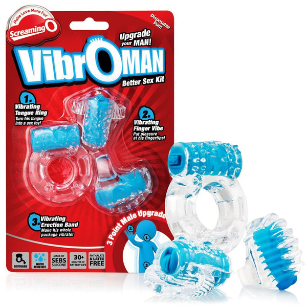Screaming O VibrOMan Blue - Royal Sins
