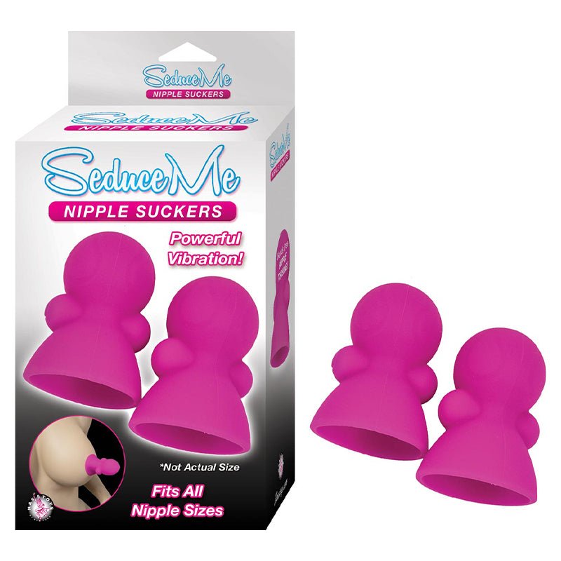 Seduce Me Nipple Suckers Pink - Royal Sins
