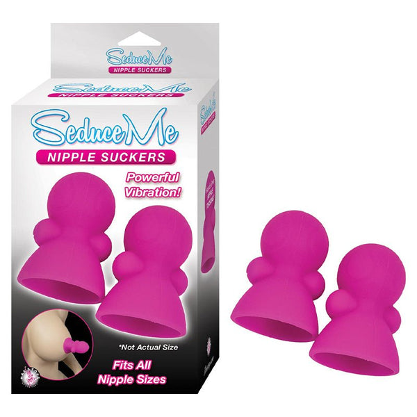 Seduce Me Nipple Suckers Pink - Royal Sins