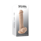 Selopa 6.5 in. Natural Feel Dildo Light - Royal Sins