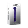 Selopa Gumball Rechargeable Slim Wand Silicone Purple - Royal Sins
