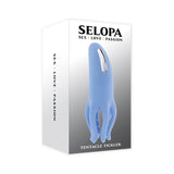Selopa Tentacle Tickler Rechargeable Silicone Flexible Bead Vibrator Blue - Royal Sins