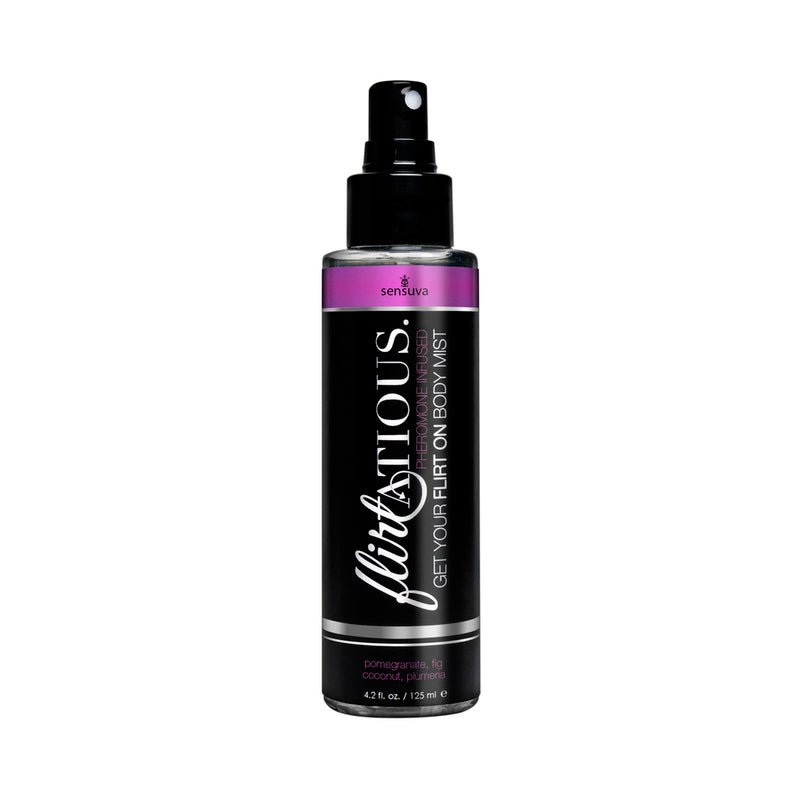 Sensuva Flirtatious Pheromone - Infused Body Mist Pomegranate 4.2 oz. - Royal Sins