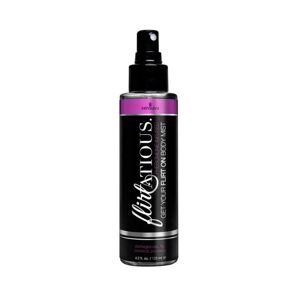 Sensuva Flirtatious Pheromone - Infused Body Mist Pomegranate 4.2 oz. - Royal Sins