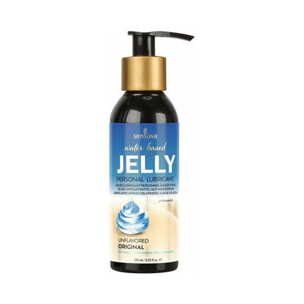 Sensuva Jelly Water - Based Personal Lubricant 4 oz. Bottle - Royal Sins