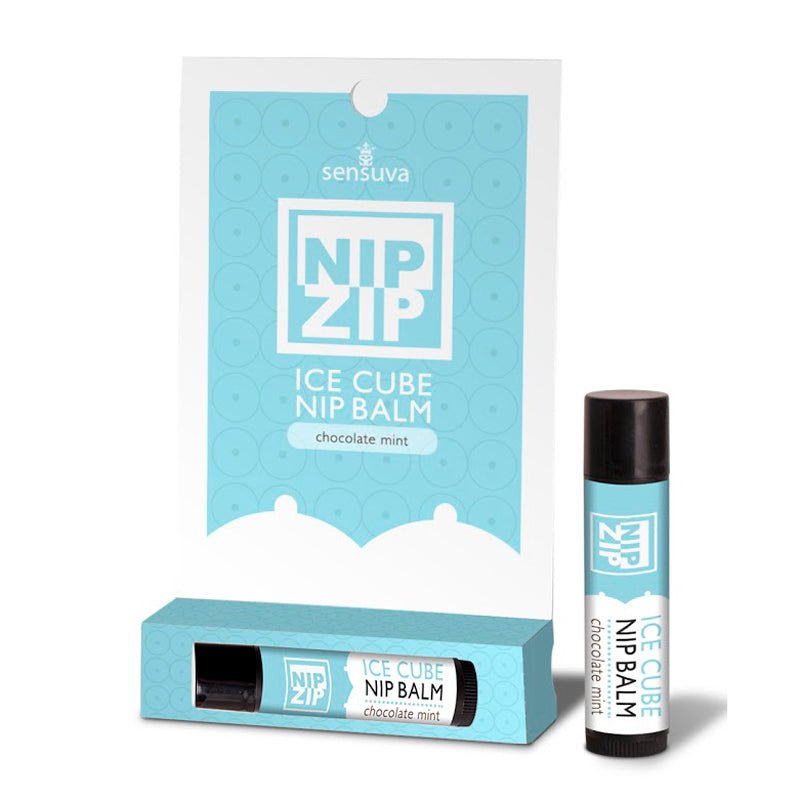 Sensuva Nip Zip Ice Cube Nipple Balm Chocolate Mint - Royal Sins