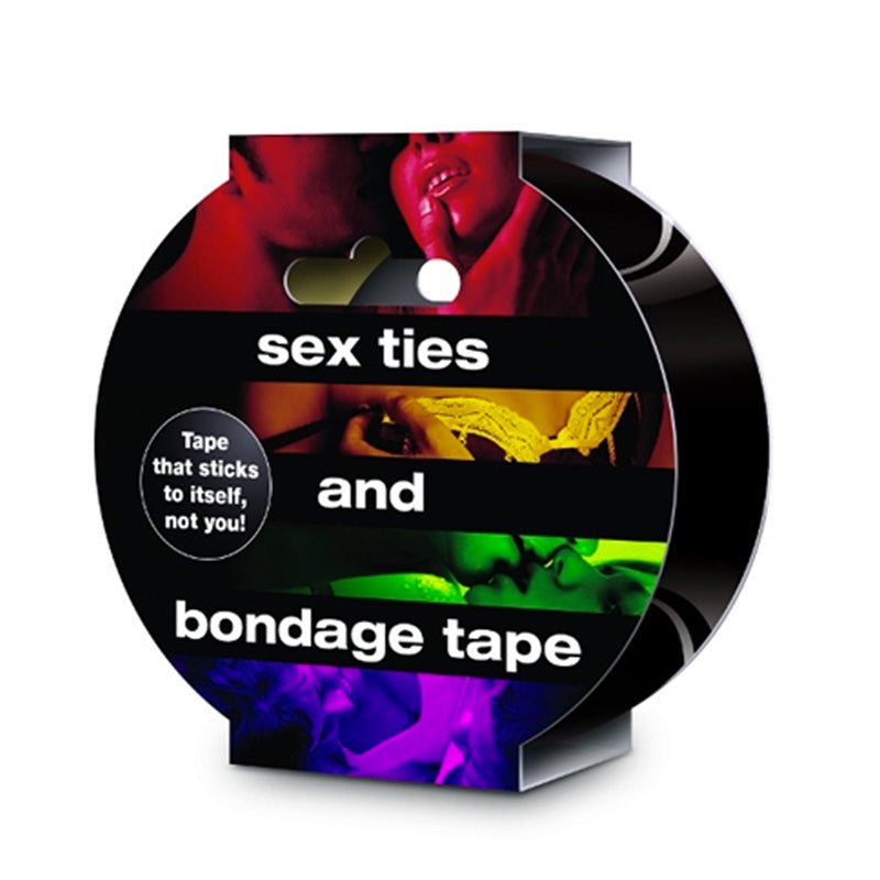Sex Ties and Bondage Tape Black - Royal Sins