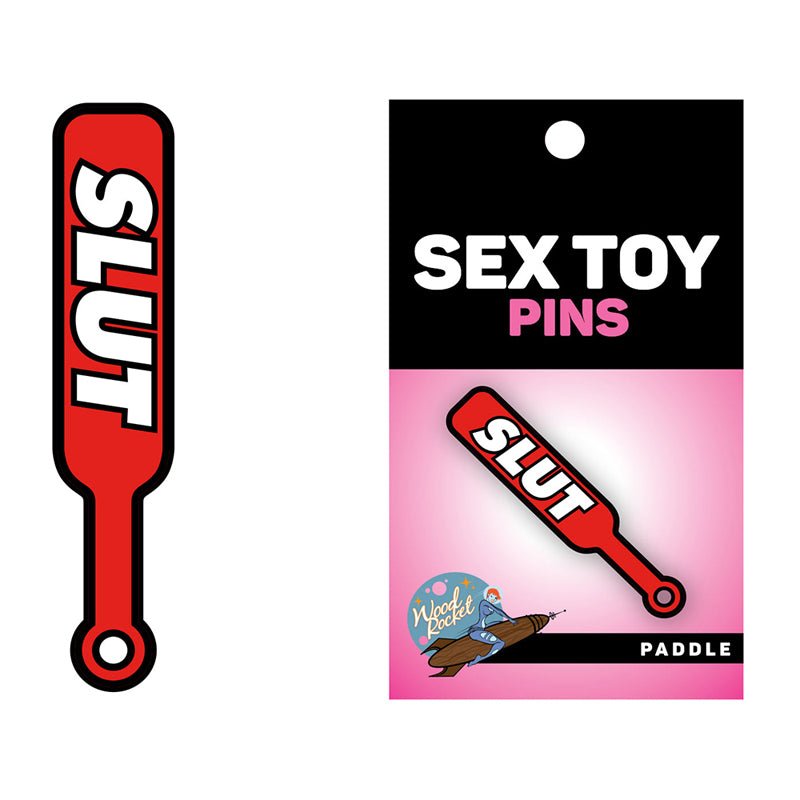 Sex Toy Pin Paddle Slut - Royal Sins
