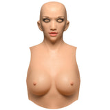 Sexy Skin Suit Silicone Head, Face & C Cup Breasts - Royal Sins