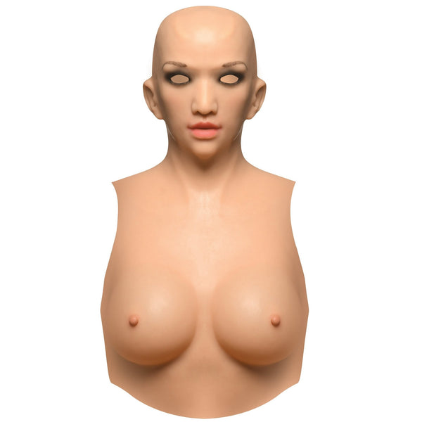 Sexy Skin Suit Silicone Head, Face & C Cup Breasts - Royal Sins