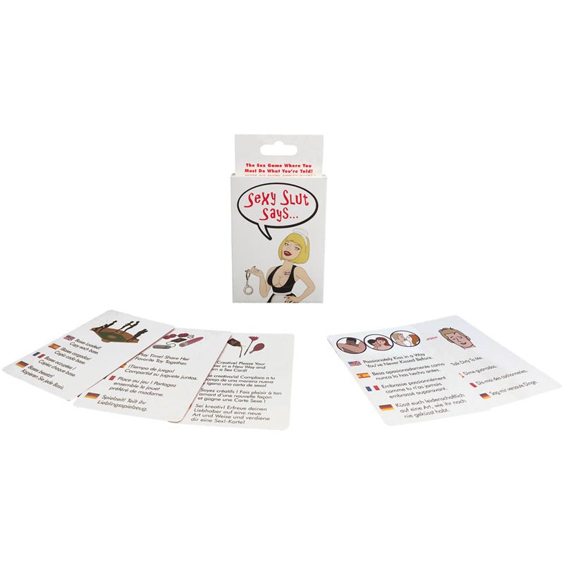 Sexy Slut Says* Card Game - Royal Sins