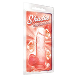 Shades Small 6in Jelly TPR Gradient Dong Coral - Royal Sins