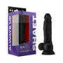 Shaft Model A 8.5 in. Liquid Silicone Dong with Balls Black - Royal Sins