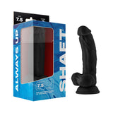 Shaft Model C 7.5 in. Dong with Balls Black - Royal Sins