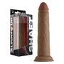 Shaft Model J: 8.5 in. Dual Density Silicone Dildo Oak - Royal Sins