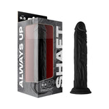 Shaft Model J 9.5 in. Liquid Silicone Dong Black - Royal Sins