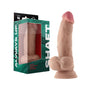 Shaft Model N: 7.5 in. Dual Density Silicone Dildo with Balls Pine - Royal Sins